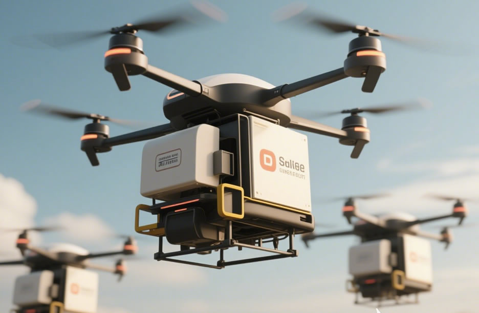 Drone Logistics Takes Off! Large-Scale Drone Deployment Sparks "Last-Mile&q